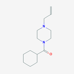 (4-ALLYLPIPERAZINO)(CYCLOHEXYL)METHANONE