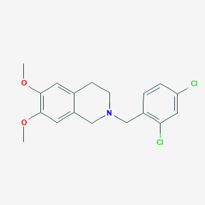 2-(2,4-dichlorobenzyl)-6,7-dimethoxy-1,2,3,4-tetrahydroisoquinoline