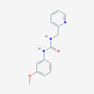 1-(3-Methoxyphenyl)-3-(pyridin-2-ylmethyl)urea