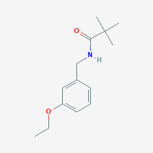 N-(3-ethoxybenzyl)-2,2-dimethylpropanamide