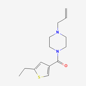 (4-ALLYLPIPERAZINO)(5-ETHYL-3-THIENYL)METHANONE