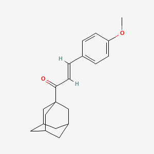 (E)-1-(1-adamantyl)-3-(4-methoxyphenyl)prop-2-en-1-one