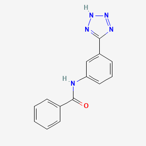 N-[3-(1H-tetrazol-5-yl)phenyl]benzamide