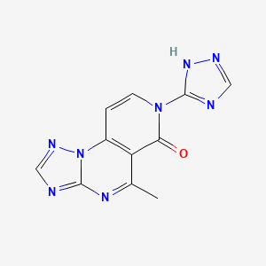 5-methyl-7-(1H-1,2,4-triazol-5-yl)pyrido[3,4-e][1,2,4]triazolo[1,5-a]pyrimidin-6(7H)-one