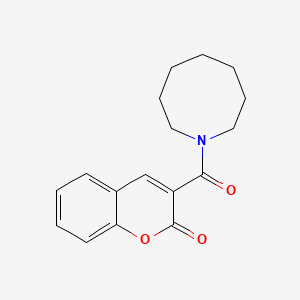 3-(1-azocanylcarbonyl)-2H-chromen-2-one