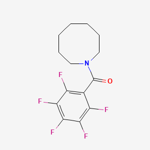 1-AZOCANYL(2,3,4,5,6-PENTAFLUOROPHENYL)METHANONE