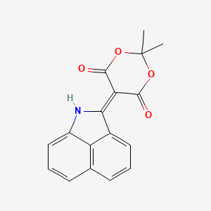 5-benzo[cd]indol-2(1H)-ylidene-2,2-dimethyl-1,3-dioxane-4,6-dione