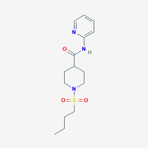 1-(butylsulfonyl)-N-2-pyridinyl-4-piperidinecarboxamide