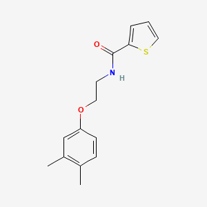 N-[2-(3,4-dimethylphenoxy)ethyl]-2-thiophenecarboxamide