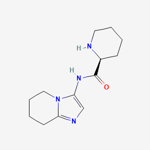 (2S)-N-(5,6,7,8-tetrahydroimidazo[1,2-a]pyridin-3-yl)-2-piperidinecarboxamide dihydrochloride