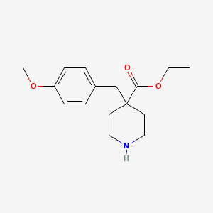 ethyl 4-(4-methoxybenzyl)-4-piperidinecarboxylate hydrochloride