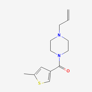 (4-ALLYLPIPERAZINO)(5-METHYL-3-THIENYL)METHANONE