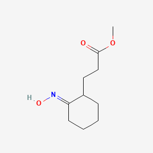 methyl 3-[2-(hydroxyimino)cyclohexyl]propanoate