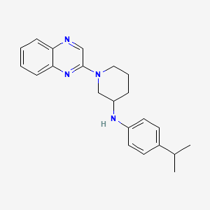 N-(4-isopropylphenyl)-1-(2-quinoxalinyl)-3-piperidinamine