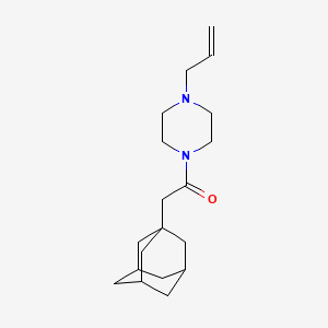 1-(1-adamantylacetyl)-4-allylpiperazine