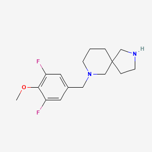 7-(3,5-difluoro-4-methoxybenzyl)-2,7-diazaspiro[4.5]decane dihydrochloride