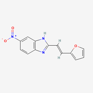 2-[2-(2-furyl)vinyl]-5-nitro-1H-benzimidazole