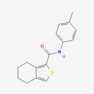 N-(4-methylphenyl)-4,5,6,7-tetrahydro-2-benzothiophene-1-carboxamide