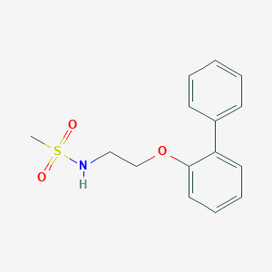 N-[2-(biphenyl-2-yloxy)ethyl]methanesulfonamide