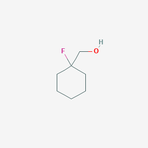 molecular formula C7H13FO B053945 (1-氟环己基)甲醇 CAS No. 117169-30-9
