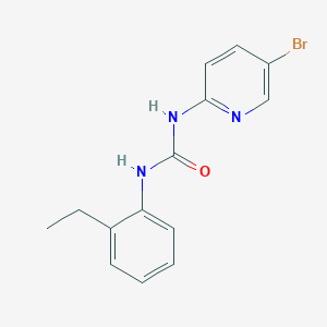 N-(5-bromo-2-pyridinyl)-N'-(2-ethylphenyl)urea