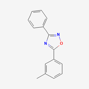 5-(3-methylphenyl)-3-phenyl-1,2,4-oxadiazole