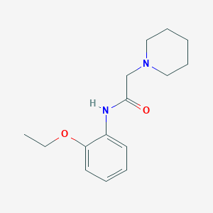 N-(2-ethoxyphenyl)-2-(1-piperidinyl)acetamide