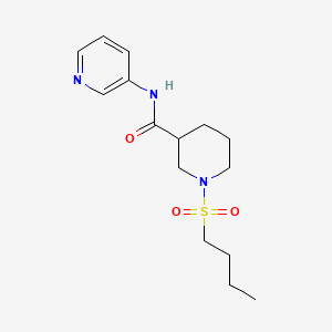 1-(butylsulfonyl)-N-3-pyridinyl-3-piperidinecarboxamide