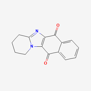 1,2,3,4-tetrahydronaphtho[2',3':4,5]imidazo[1,2-a]pyridine-6,11-dione