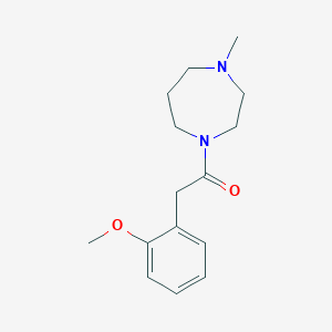 1-[(2-methoxyphenyl)acetyl]-4-methyl-1,4-diazepane