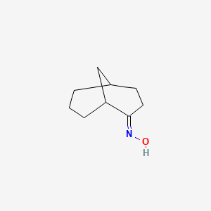 molecular formula C9H15NO B5396887 三环[3.3.1]壬烷-2-酮肟 