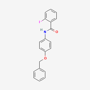 N-[4-(benzyloxy)phenyl]-2-iodobenzamide