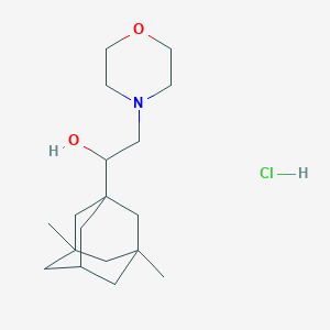 1-(3,5-dimethyl-1-adamantyl)-2-(4-morpholinyl)ethanol hydrochloride