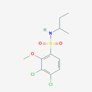 N-(sec-butyl)-3,4-dichloro-2-methoxybenzenesulfonamide