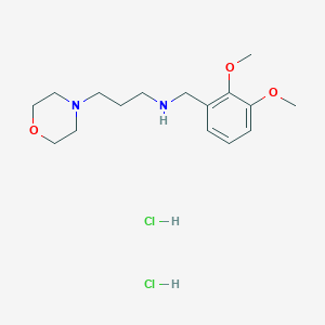 N-(2,3-dimethoxybenzyl)-3-(4-morpholinyl)-1-propanamine dihydrochloride