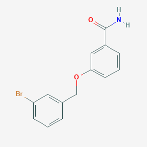 3-[(3-bromobenzyl)oxy]benzamide