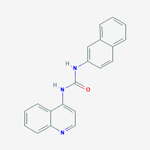 N-2-naphthyl-N'-4-quinolinylurea