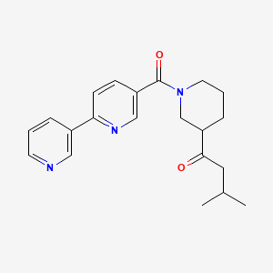 1-[1-(2,3'-bipyridin-5-ylcarbonyl)piperidin-3-yl]-3-methylbutan-1-one