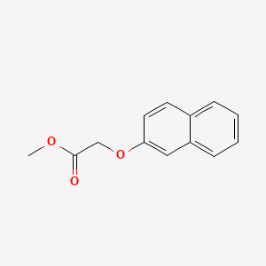 molecular formula C13H12O3 B5399224 甲基（2-萘氧基）乙酸酯 