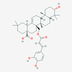 molecular formula C39H54O7 B053993 Myriceric acid B CAS No. 55497-79-5