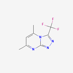 5,7-dimethyl-3-(trifluoromethyl)[1,2,4]triazolo[4,3-a]pyrimidine