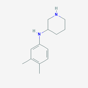 N-(3,4-dimethylphenyl)-3-piperidinamine