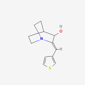 2-(3-thienylmethylene)quinuclidin-3-ol
