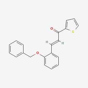 3-[2-(benzyloxy)phenyl]-1-(2-thienyl)-2-propen-1-one