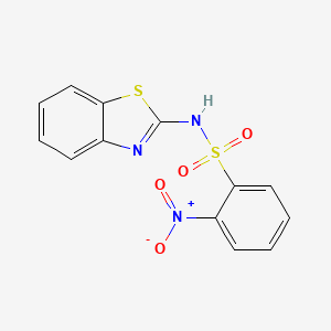 N-1,3-benzothiazol-2-yl-2-nitrobenzenesulfonamide