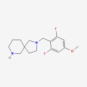 2-(2,6-difluoro-4-methoxybenzyl)-2,7-diazaspiro[4.5]decane dihydrochloride