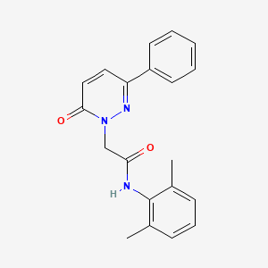 N-(2,6-dimethylphenyl)-2-(6-oxo-3-phenyl-1(6H)-pyridazinyl)acetamide