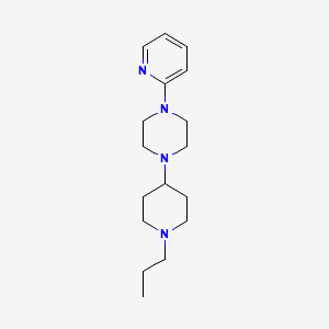 1-(1-propyl-4-piperidinyl)-4-(2-pyridinyl)piperazine