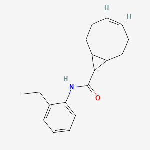 N-(2-ethylphenyl)bicyclo[6.1.0]non-4-ene-9-carboxamide