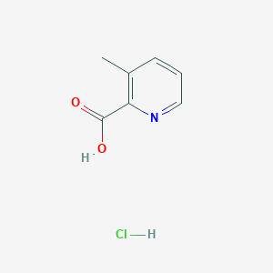 molecular formula C7H8ClNO2 B054017 3-Methylpicolinic acid hydrochloride CAS No. 123811-72-3